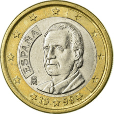 Spain, Euro, 1999, EF(40-45), Bi-Metallic, KM:1046