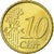 España, 10 Euro Cent, 1999, MBC, Latón, KM:1043