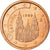 Espanha, 2 Euro Cent, 1999, EF(40-45), Aço Cromado a Cobre, KM:1041