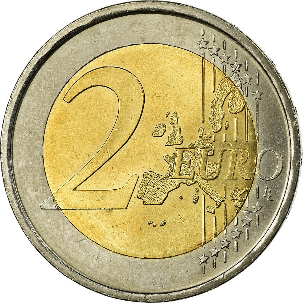 Spain, 2 Euro, 2000, EF(40-45), Bi-Metallic, KM:1047