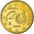 España, 10 Euro Cent, 2001, MBC, Latón, KM:1043