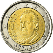 Spain, 2 Euro, 2002, EF(40-45), Bi-Metallic, KM:1047