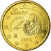 Spain, 50 Euro Cent, 2002, AU(55-58), Brass, KM:1045