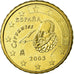 Spain, 10 Euro Cent, 2003, EF(40-45), Brass, KM:1043