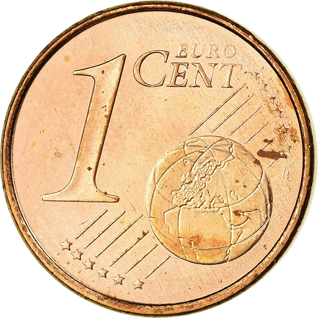 Spain, Euro Cent, 2003, EF(40-45), Copper Plated Steel, KM:1040