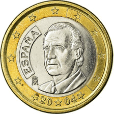 Spain, Euro, 2004, EF(40-45), Bi-Metallic, KM:1046