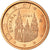 Espanha, 2 Euro Cent, 2004, AU(55-58), Aço Cromado a Cobre, KM:1041