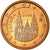 Espanha, Euro Cent, 2004, EF(40-45), Aço Cromado a Cobre, KM:1040
