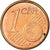 España, Euro Cent, 2004, MBC, Cobre chapado en acero, KM:1040