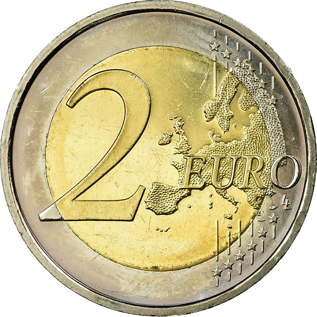 Spain, 2 Euro, 2007, AU(55-58), Bi-Metallic, KM:1074