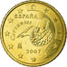 Spain, 50 Euro Cent, 2007, AU(55-58), Brass, KM:1072