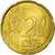 Spain, 20 Euro Cent, 2008, AU(55-58), Brass, KM:1071