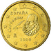 Spanien, 10 Euro Cent, 2008, SS, Messing, KM:1070