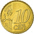 Espanha, 10 Euro Cent, 2008, EF(40-45), Latão, KM:1070