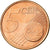 España, 5 Euro Cent, 2008, EBC, Cobre chapado en acero, KM:1042