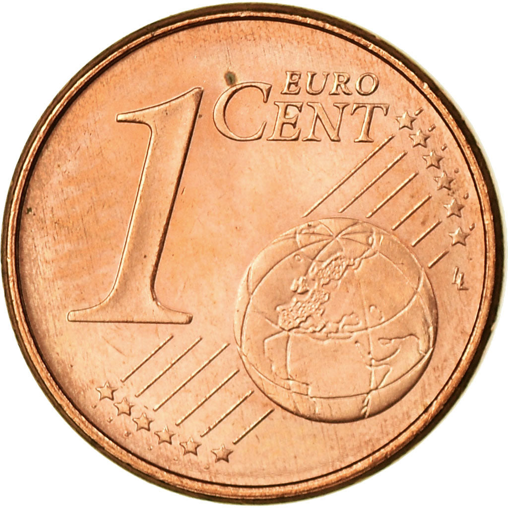 Spain, Euro Cent, 2008, AU(55-58), Copper Plated Steel, KM:1040