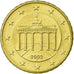GERMANIA - REPUBBLICA FEDERALE, 10 Euro Cent, 2002, BB, Ottone, KM:210