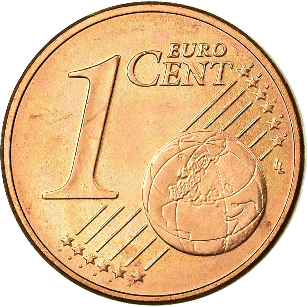 GERMANIA - REPUBBLICA FEDERALE, Euro Cent, 2002, BB, Acciaio placcato rame