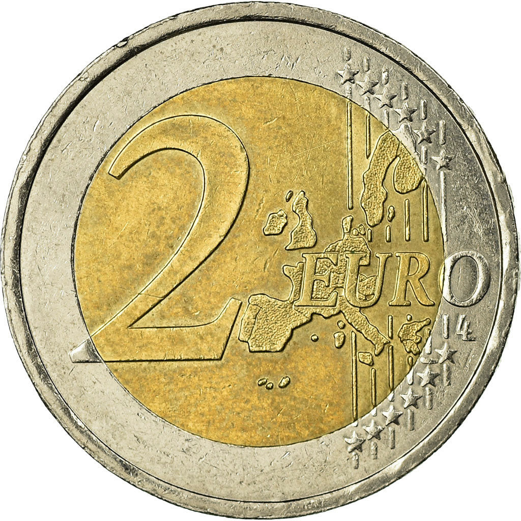 França, 2 Euro, 1999, EF(40-45), Bimetálico, Gadoury:8., KM:1289