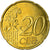França, 20 Euro Cent, 1999, EF(40-45), Latão, Gadoury:5., KM:1286