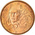 França, Euro Cent, 1999, EF(40-45), Aço Cromado a Cobre, Gadoury:1, KM:1282