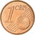 Frankrijk, Euro Cent, 1999, ZF, Copper Plated Steel, Gadoury:1, KM:1282