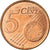 França, 5 Euro Cent, 2000, EF(40-45), Aço Cromado a Cobre, Gadoury:3, KM:1284