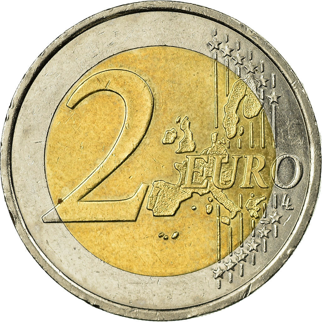 France, 2 Euro, 2001, EF(40-45), Bi-Metallic, Gadoury:8., KM:1289