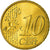 Francia, 10 Euro Cent, 2001, SPL-, Ottone, Gadoury:4a, KM:1285