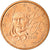 Frankrijk, 2 Euro Cent, 2001, ZF, Copper Plated Steel, Gadoury:2, KM:1283