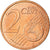 Francja, 2 Euro Cent, 2001, Paris, EF(40-45), Miedź platerowana stalą