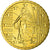 Francja, 10 Euro Cent, 2002, Paris, AU(55-58), Mosiądz, Gadoury:4a, KM:1285