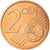 Francja, 2 Euro Cent, 2003, Paris, AU(55-58), Miedź platerowana stalą