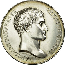 France, Token, Notary, 1840, MS(60-62), Silver, Lerouge:450