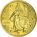 France, 50 Euro Cent, 2004, AU(55-58), Brass, Gadoury:6., KM:1287