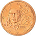 França, 2 Euro Cent, 2004, AU(55-58), Aço Cromado a Cobre, Gadoury:2, KM:1283