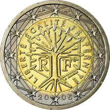 France, 2 Euro, 2005, AU(55-58), Bi-Metallic, Gadoury:8., KM:1289