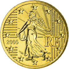 Frankrijk, 50 Euro Cent, 2005, PR, Tin, Gadoury:6., KM:1287