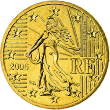 France, 50 Euro Cent, 2006, AU(55-58), Brass, Gadoury:6., KM:1287
