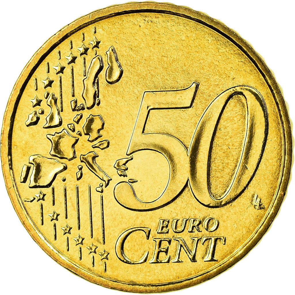 France, 50 Euro Cent, 2006, AU(55-58), Brass, Gadoury:6., KM:1287