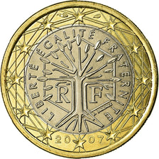 Francja, Euro, 2007, AU(55-58), Bimetaliczny, Gadoury:7a., KM:1413