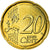 França, 20 Euro Cent, 2007, AU(55-58), Latão, Gadoury:5a., KM:1411