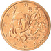 France, 2 Euro Cent, 2007, TTB, Copper Plated Steel, Gadoury:2, KM:1283