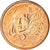França, Euro Cent, 2007, AU(55-58), Aço Cromado a Cobre, Gadoury:1, KM:1282