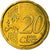 França, 20 Euro Cent, 2008, AU(55-58), Latão, Gadoury:5a., KM:1411