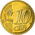 França, 10 Euro Cent, 2008, AU(55-58), Latão, Gadoury:4b., KM:1410