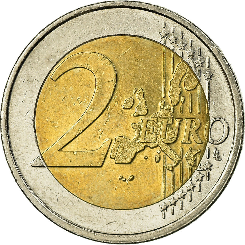 Netherlands, 2 Euro, 2002, EF(40-45), Bi-Metallic, KM:241