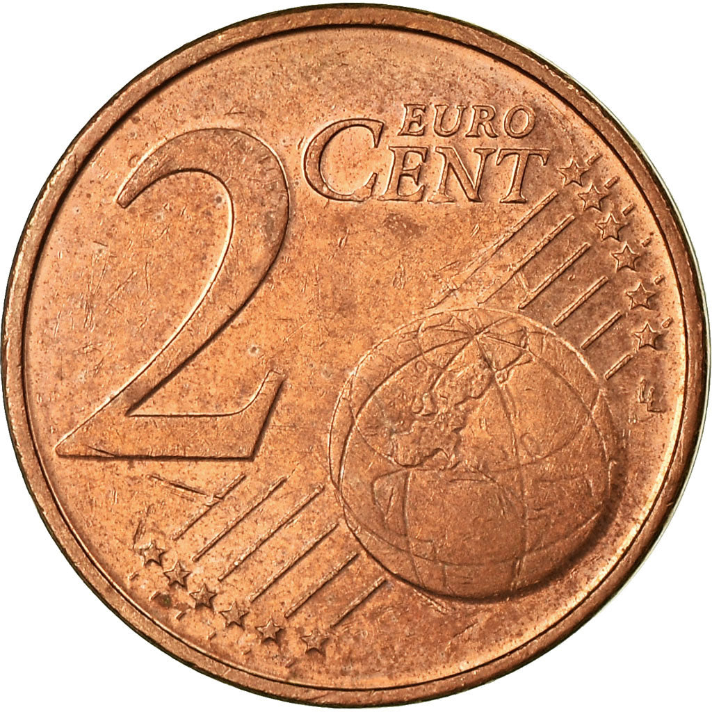Niederlande, 2 Euro Cent, 2002, SS, Copper Plated Steel, KM:235