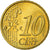 Netherlands, 10 Euro Cent, 2003, EF(40-45), Brass, KM:237