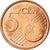 Netherlands, 5 Euro Cent, 2003, EF(40-45), Copper Plated Steel, KM:236